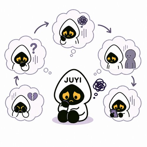 「反芻思考」のイメージ画像