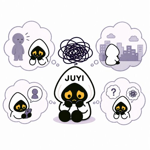 「考えすぎ」タイプのイメージ画像